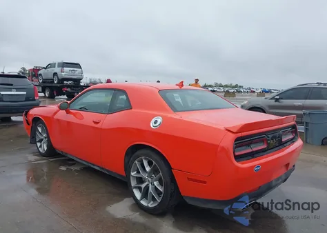 2022 Dodge Challenger Gt из США, поврежденный, VIN 2C3CDZJG6NH263375